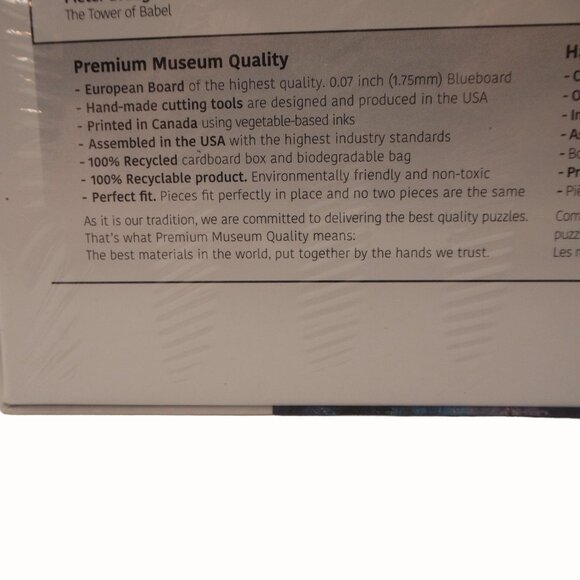 Eurographics Monet Water Lilies Jigsaw Puzzle 1000 Pc Fine Art Museum New Sealed - Picture 8 of 8